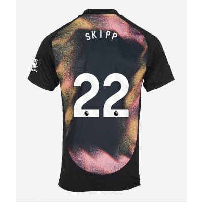 Dres Leicester City Oliver Skipp #22 Gostujuci 2024-25 Kratak Rukav Dres Leicester City Oliver Skipp #22 Gostujuci 2024-25 Kratak Rukav